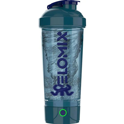 VELOMIX 24oz Electric Protein Shake Mixer Bottle - USB-C Rechargeable, Leak-Proof Design, 80 Mixes per Charge, One-Touch Operation, Easy to Clean, Durable BPA-Free PP/PE Plastic for Gym Use