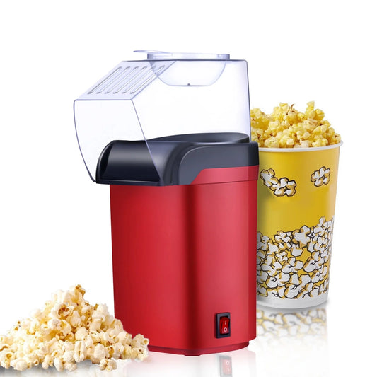 Electric Popcorn Maker - Red Hot Air Popper