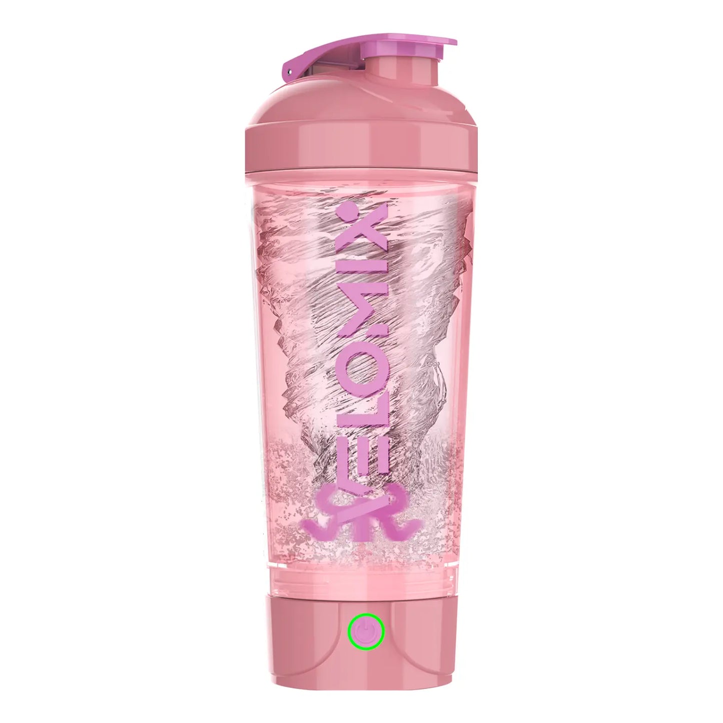 VELOMIX 24oz Electric Protein Shake Mixer Bottle - USB-C Rechargeable, Leak-Proof Design, 80 Mixes per Charge, One-Touch Operation, Easy to Clean, Durable BPA-Free PP/PE Plastic for Gym Use