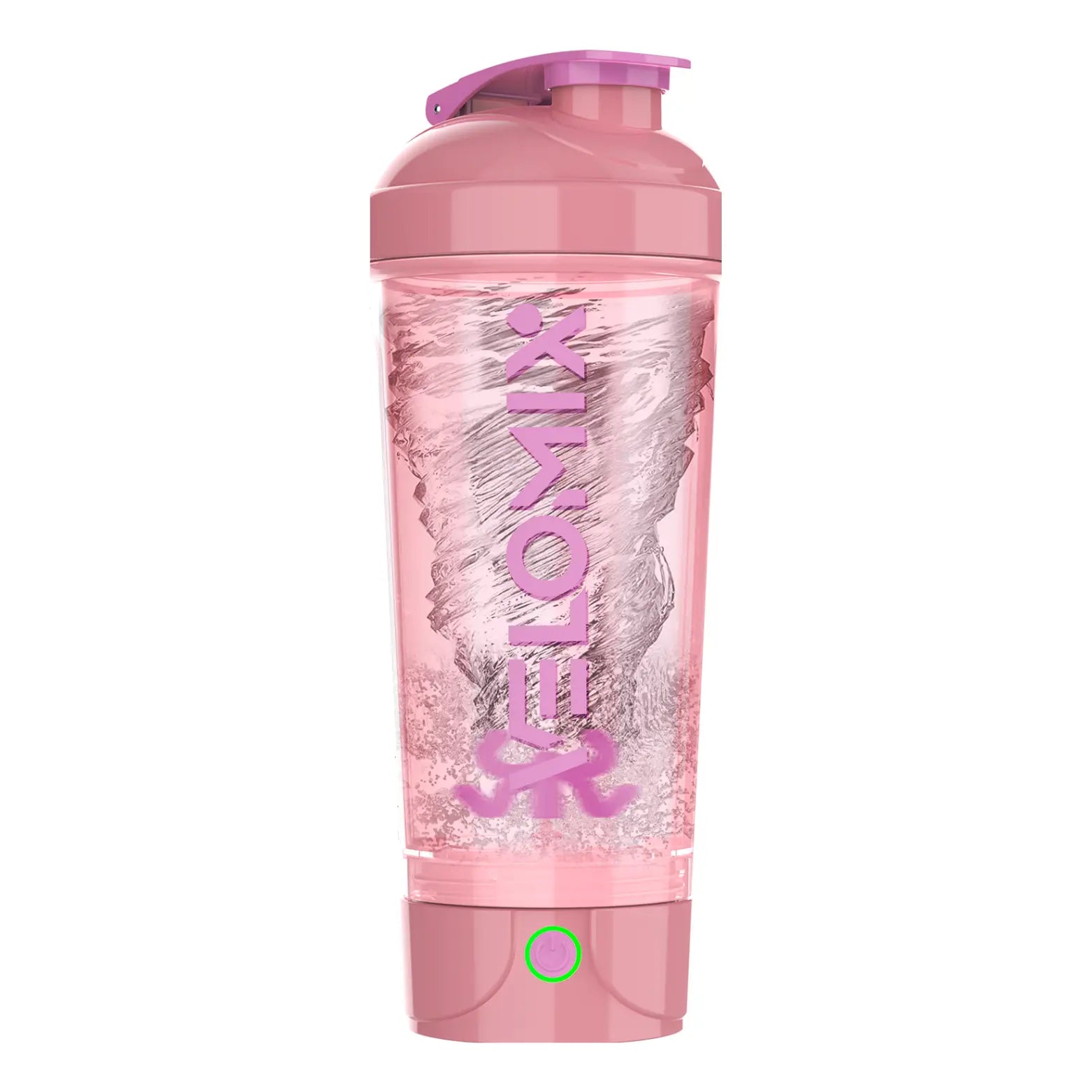 VELOMIX 24oz Electric Protein Shake Mixer Bottle - USB-C Rechargeable, Leak-Proof Design, 80 Mixes per Charge, One-Touch Operation, Easy to Clean, Durable BPA-Free PP/PE Plastic for Gym Use