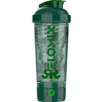 VELOMIX 24oz Electric Protein Shake Mixer Bottle - USB-C Rechargeable, Leak-Proof Design, 80 Mixes per Charge, One-Touch Operation, Easy to Clean, Durable BPA-Free PP/PE Plastic for Gym Use